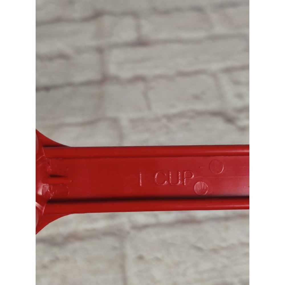 Weight Watchers Measuring Serving Scoop Spoon 1 Cup Portion Control Red - Picture 5 of 6